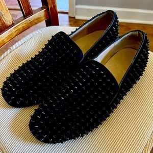 Mens Christian louboutin loafers